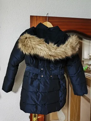 Abrigo niña Coconut talla 9-10 azul brillante 