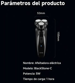 Afeitadora Eléctrica Enchen Blackstone – NUEVA