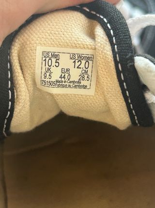 Zapatillas Vans Negras