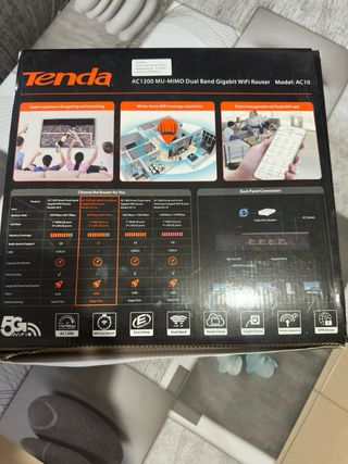 Tenda AC1200 MU-MIMO Dual Band Router