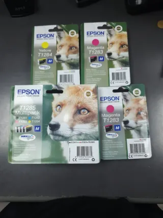 Pack 4 cartuchos tinta Epson T1285 Multipack