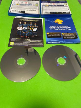 FIFA 17 y FIFA 19 PS4