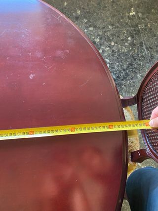 Conjunto de comedor: mesa extensible + 6 Sillas