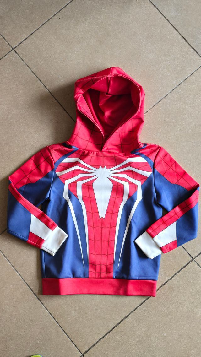 Felpa con cappuccio Cosplay Miles Morales Bambini