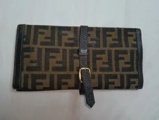 Portafoglio Fendi Zucca Vintage Tela