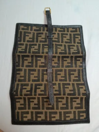 Portafoglio Fendi Zucca Vintage Tela