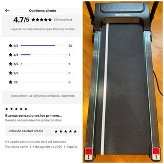 Cinta de caminar Behumax Power Step