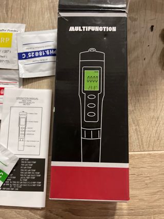 Medidor Calidad Agua pH ORP TDS EC