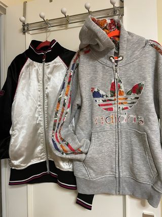 Chaqueta Adidas y Bomber Yankees