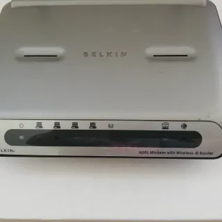 Router Modem ADSL Wireless Belkin 4 Porte