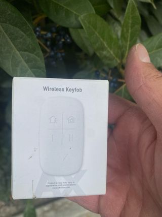Mando Alarma Hikvision Blanco