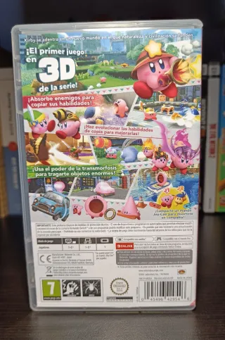 Kirby y la Tierra Olvidada Nintendo Switch. 