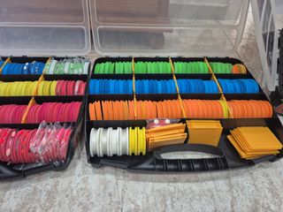 Caja de material de pesca