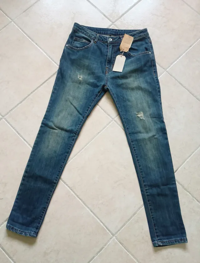 Jeans Rinascimento donna blu