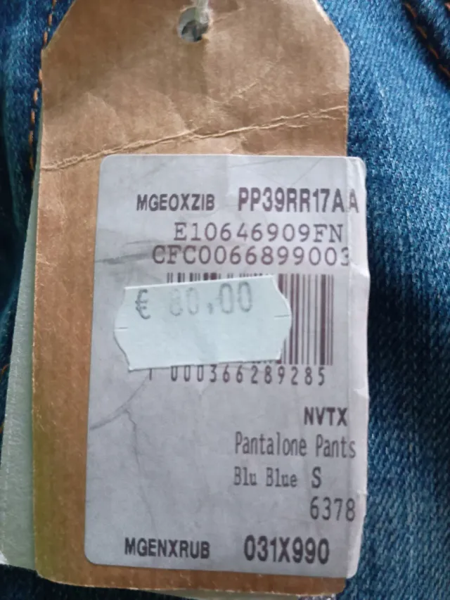 Jeans Rinascimento donna blu