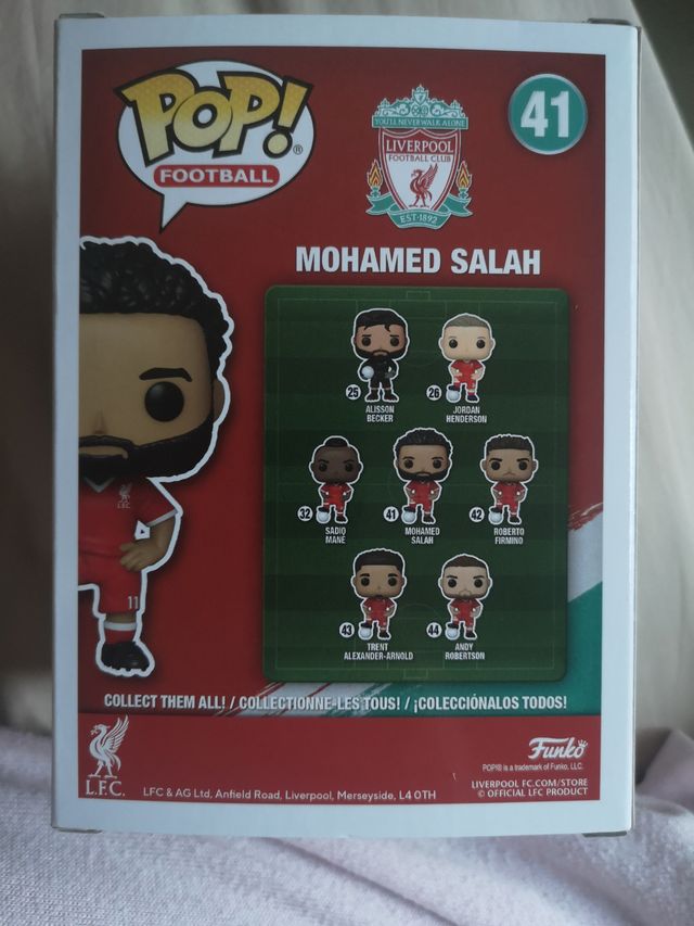 Funko Pop Mohamed Salah Liverpool 41