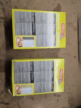 Mosquiteras Powerfix 130x150 cm (2x) nuevas