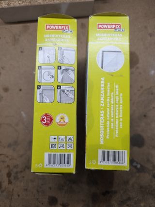 Mosquiteras Powerfix 130x150 cm (2x) nuevas