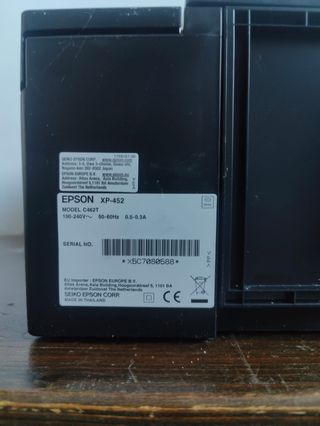 Impresora Epson XP-452 Multifunción