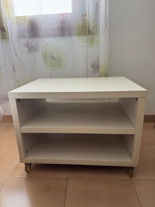 Mesita Auxiliar Blanca Ikea - mesita de noche