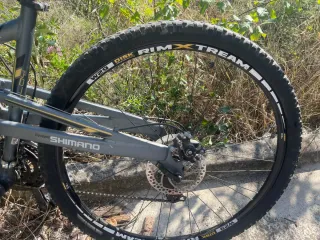 Bicicleta Moma EQX Montaña Doble Suspensión