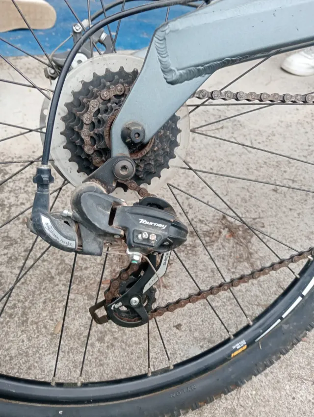 Bicicleta Moma EQX Montaña Doble Suspensión