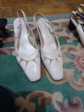 Zapatos de vestir Asensio beige/blanco