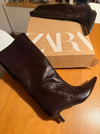 Botas Zara Marrón Talla 41