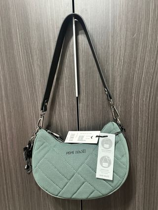 Bolso Pepe Moll verde nuevo con etiqueta temporada