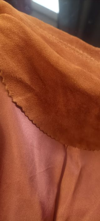 Giacca vintage scamosciata marrone