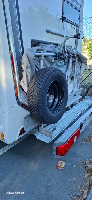 Rueda de repuesto Autocaravana Fiat Ducato