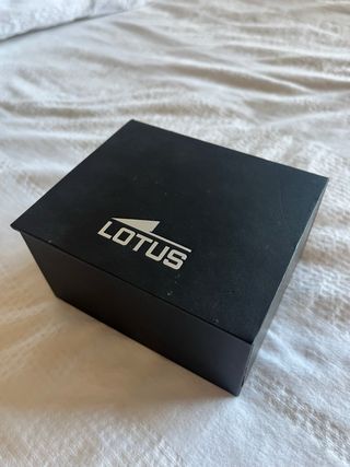 Reloj Lotus Niño Comunión Pulsera Negra Roja