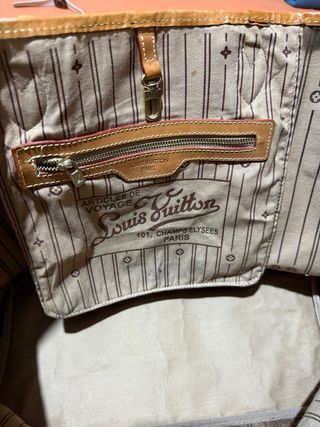Bolso Louis Vuitton Beige y Marrón
