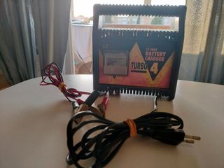 Cargador batería coche 12V 