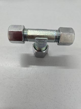 Conector T para tubo de gas 8mm