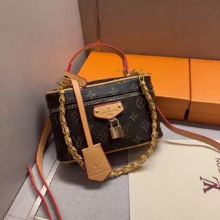 Bolso Louis Vuitton Marrón y Rosa