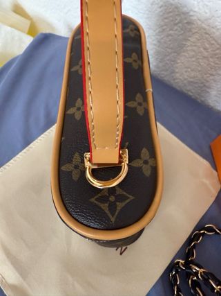 Bolso Louis Vuitton Marrón y Rosa