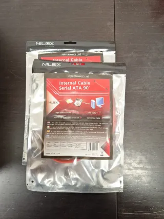 Cable SATA 90° NILOX 0.50m