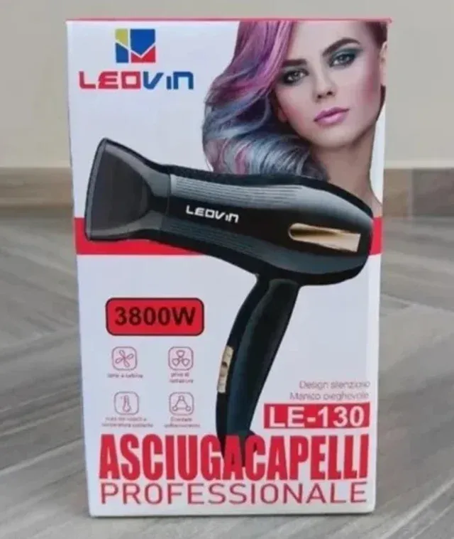 Phon da viaggio pieghevole 3800W Professionale