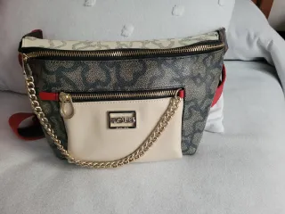 Riñonera Tous Beige y Multicolor