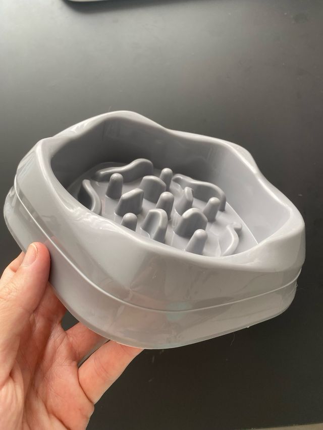 Comedero interactivo para gatos y perros 