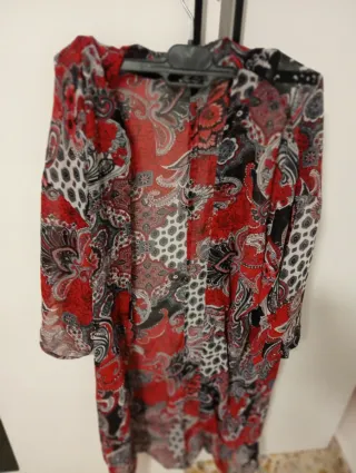 Kimono estampado mujer talla única