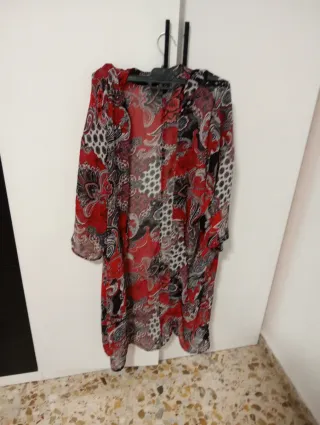 Kimono estampado mujer talla única