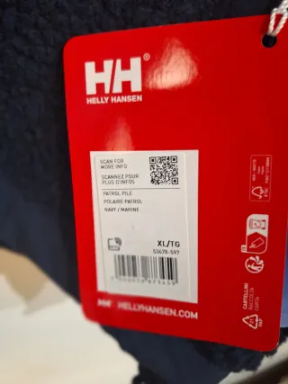 Chaqueta Helly Hansen Hombre Pile Azul