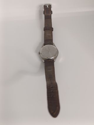 Reloj Seiko Quartz Marrón/Plateado