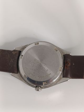 Reloj Seiko Quartz Marrón/Plateado