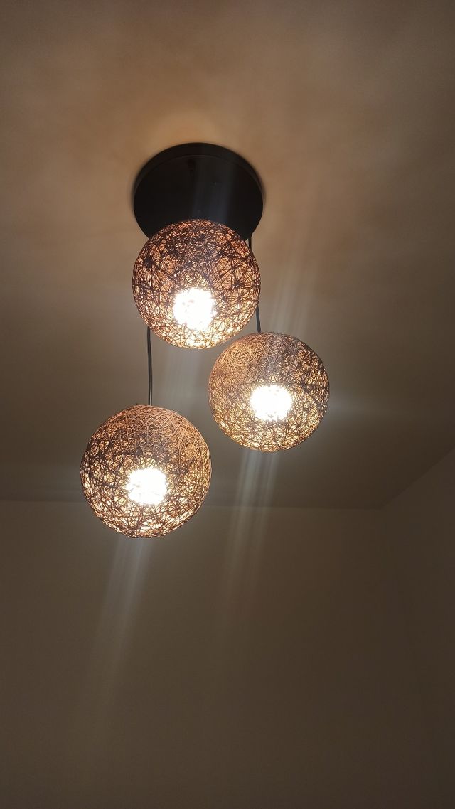 Lampada da soffitto a sospensione sferica