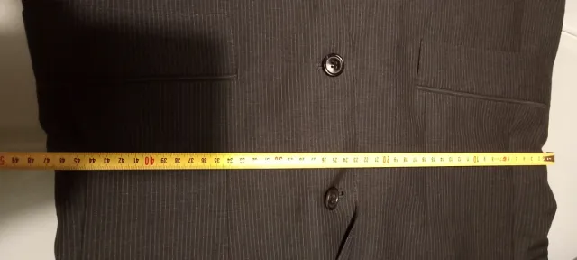 Abito Hugo Boss misto lana/lino tg.48 e cintura