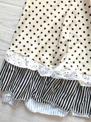 Falda Rociera Lunares y Rayas