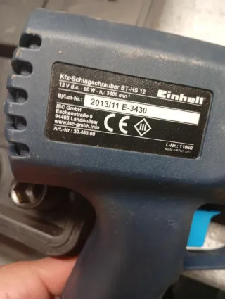 Pistola de impacto Einhell